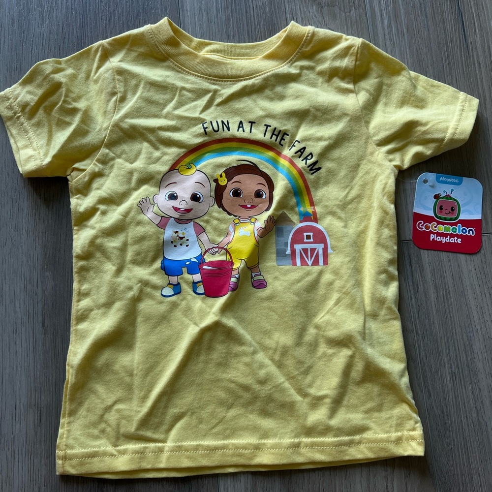 CoComelon Yellow Kids T-Shirt